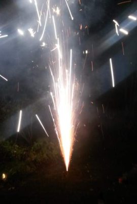Vuurwerk. Foto Koos Dijksterhuis 